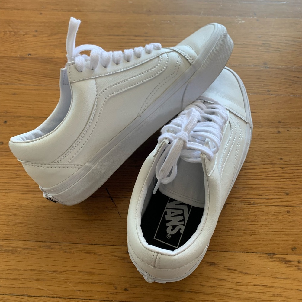 Vans Classic Tumble Old Skool white